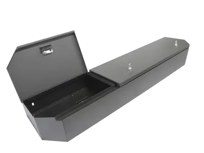 Tuffy Under-Seat Lockbox for 2015 - 2023 Ford F-150, F-250, and F-350 SuperCrew models