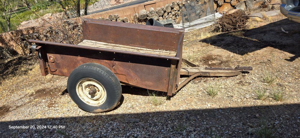 project trailer - 50's pickup bed