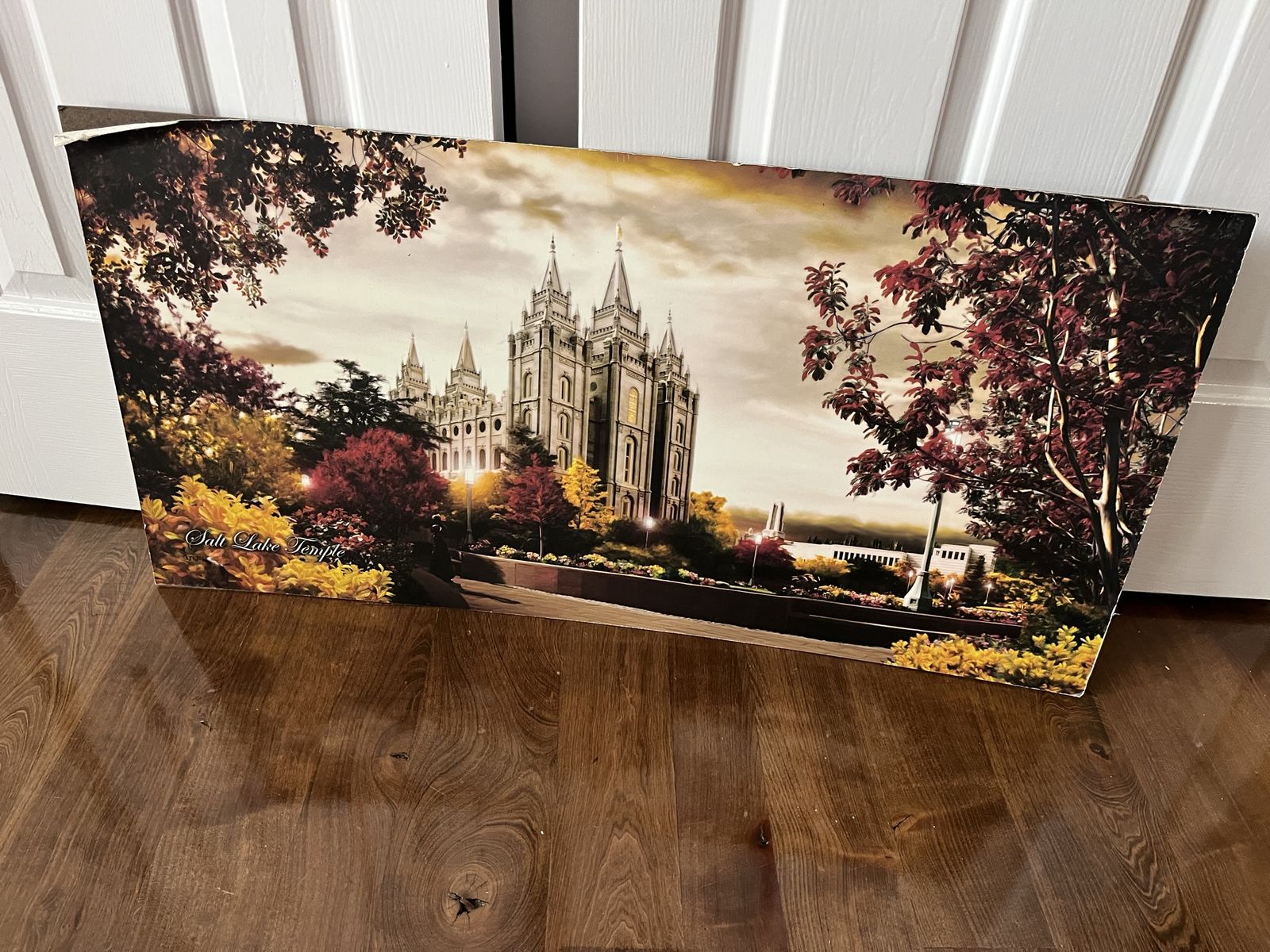Frames Legacy Salt lake Temple Autumn Print 3