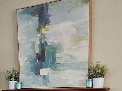 48" Pottery Barn floating wall shelf/mantel