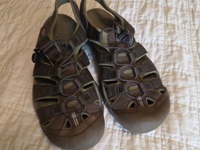 Keen Newport H2 Waterproof Hiking Sandals Men's Size 12 Brown