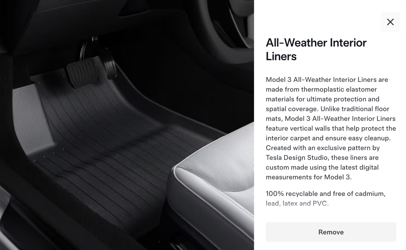 Tesla 3 (2024-2026) All Weather Interior Liners