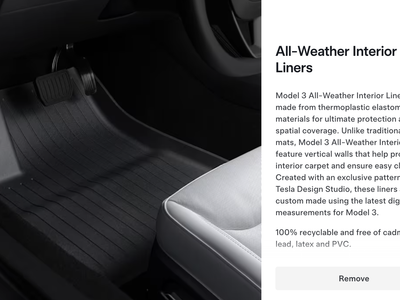 Tesla 3 (2024-2026) All Weather Interior Liners