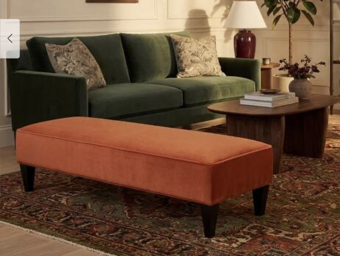 SAFAVIEH Harlow Lounging Bench/Ottoman