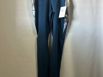 New Nike Leggings Blue With Silver Sz S