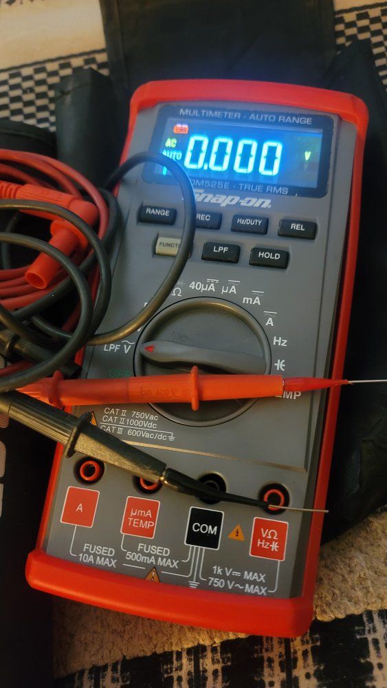 snap-on Digital Multimeter + test lead set