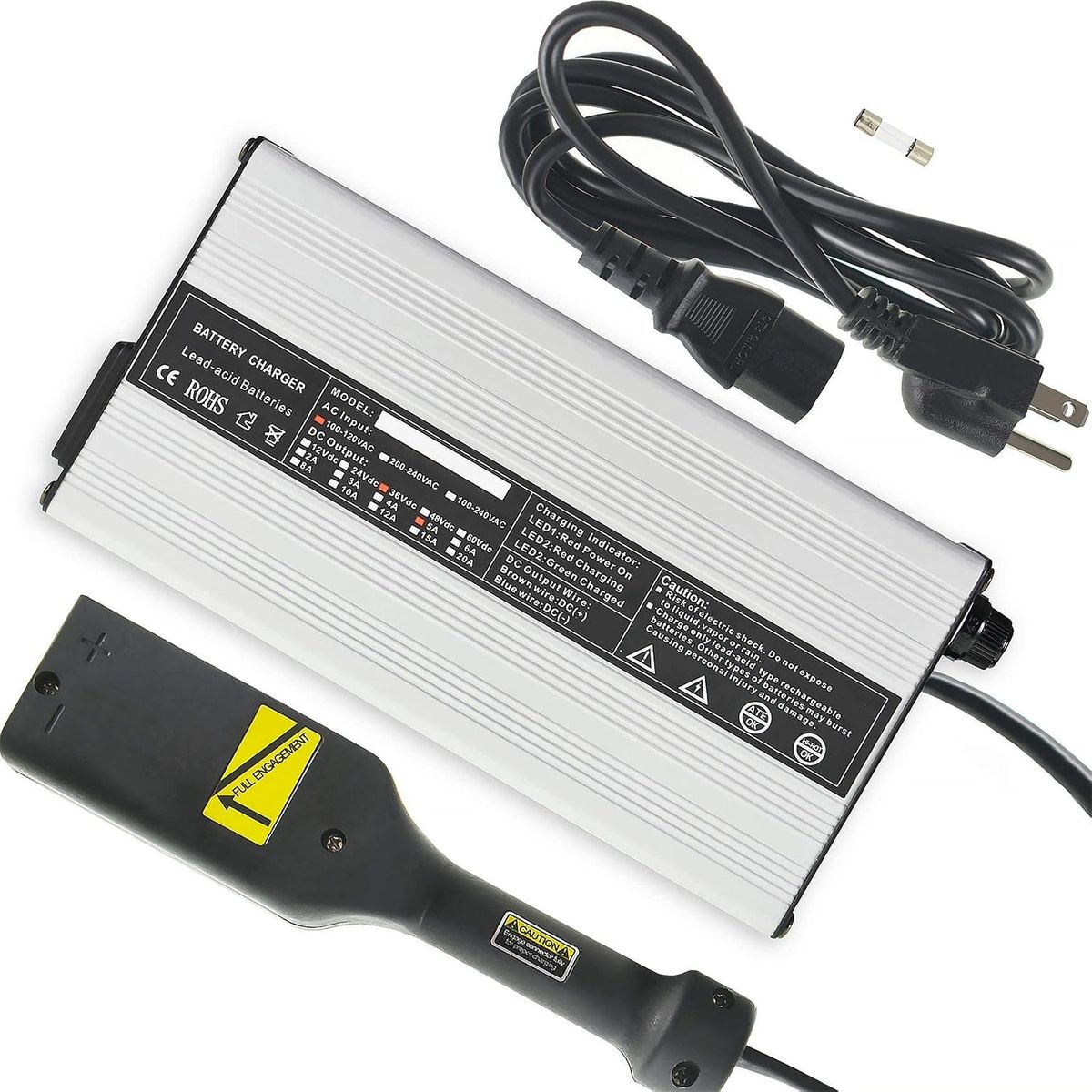  EZGO TXT D Style Plug 36V 5A Battery Charger