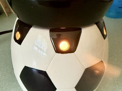 Scentsy Soccer Full-Size Ceramic Wax Warmer