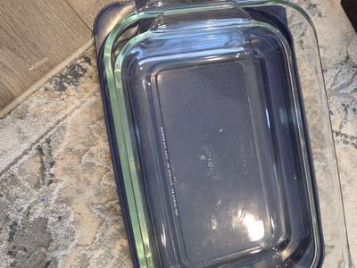 Pyrex Glass Bakeware Loaf Pans, Set of 2 - Durable & Versatile Baking Dishes