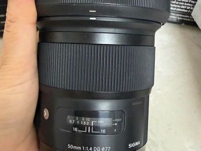 Sigma 50 art for canon
