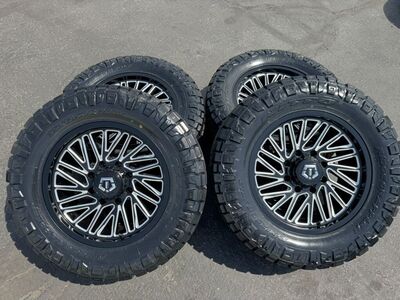 New 35x12.50r20 Nitto Ridge TIS 553bm 8x180 Chevy