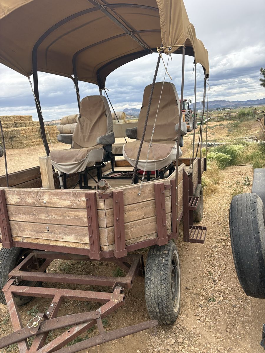 Horse drawn wagon