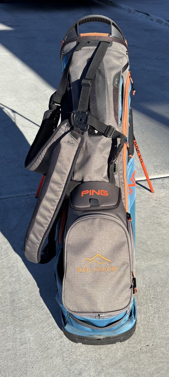 PING Hoofer Bag - Red Ledges Logo'd - Very Rare