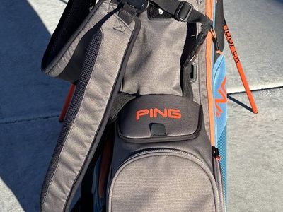 PING Hoofer Bag - Red Ledges Logo'd - Very Rare