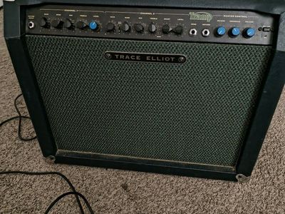Trace Elliot Tramp Guitar Amplifier w/ Footswitch - Green Combo Amp