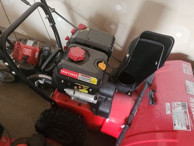 snow blower payed 700 used 3 times 500