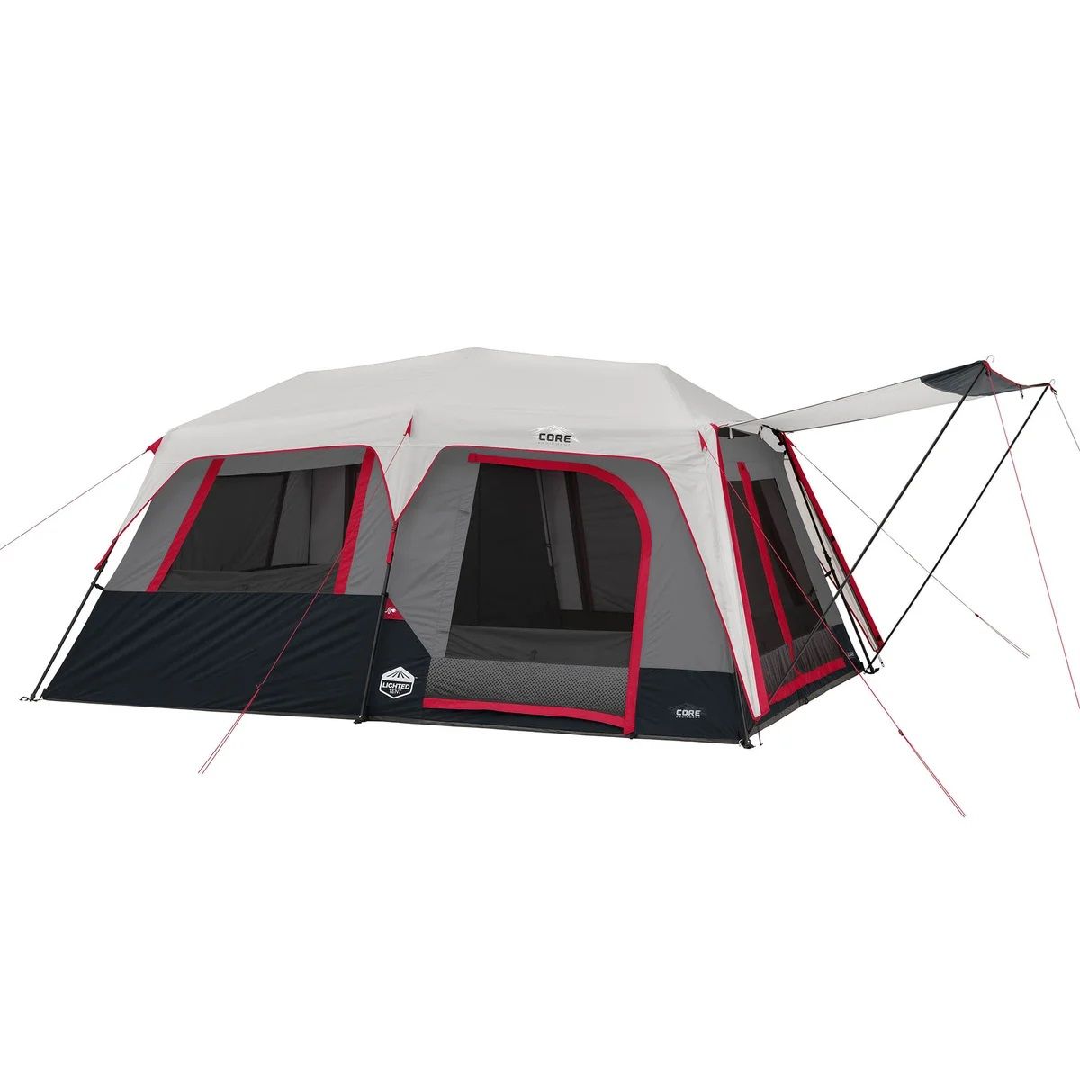 Core Instant 10-Person LED Lighted Cabin Tent #79665