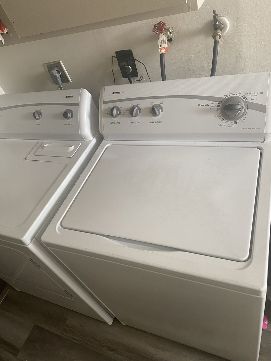Kenmore Washer and Dryer