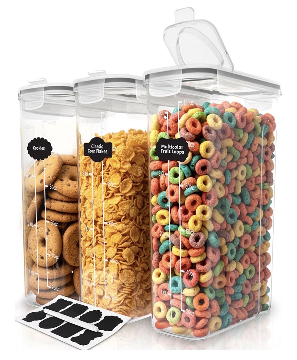 x6 4L Airtight Storage Container
