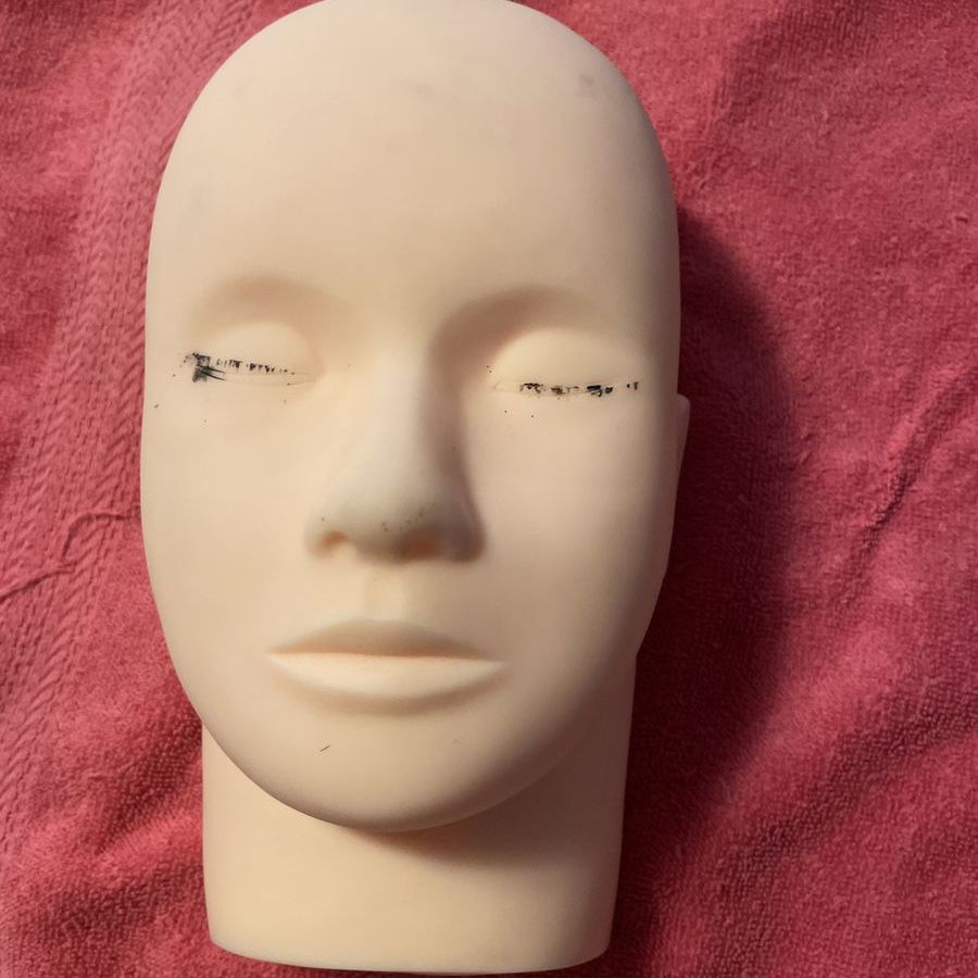 Mannequin Head Training Doll for Eyelash Extension Practice