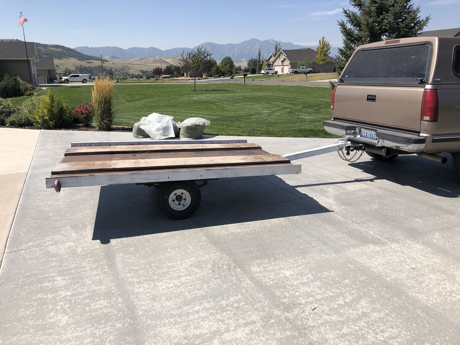 6'x8' Tilt trailer