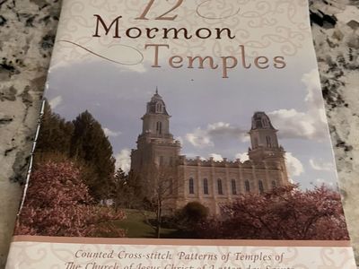 Counted Cross Stitch Temples
