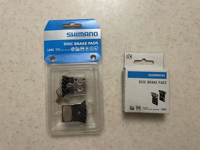Shimano, L04C, Sintered Disk Brake Pads, TWO SETS