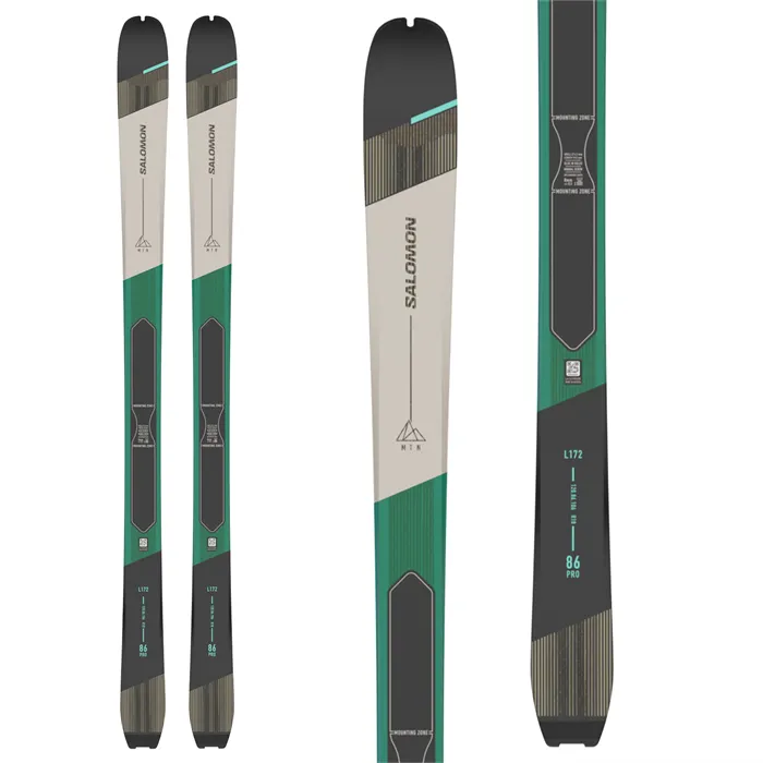 Salomon MTN 86 Pro Backcountry Touring Skis - 172CM
