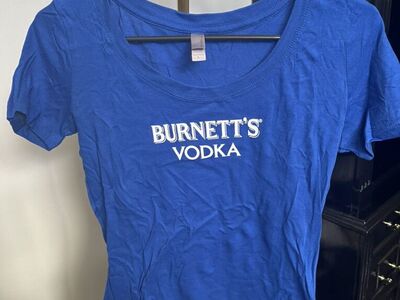 Brand new Vintage Burnett's Vodka Women's Shirt