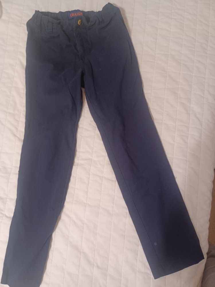 French Toast Navy Blue Straight Pants Size 16 (APA uniform approved)