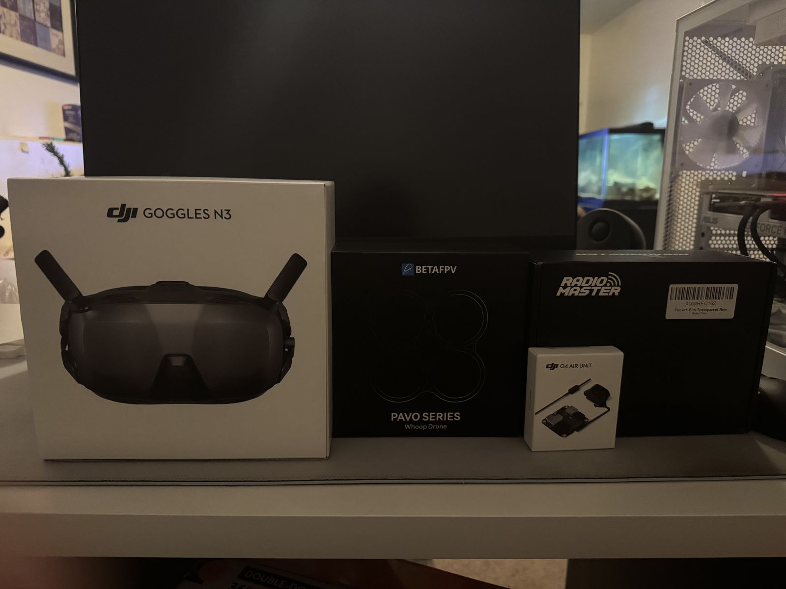 Pavo20 Pro II Brushless with DJI 04 and Goggles