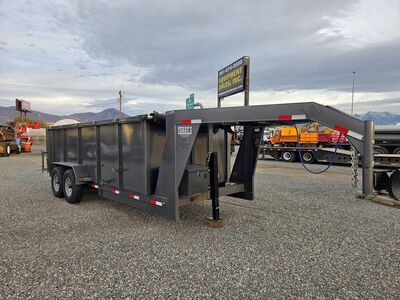 2024 Titan Gooseneck Dump Trailer 16'