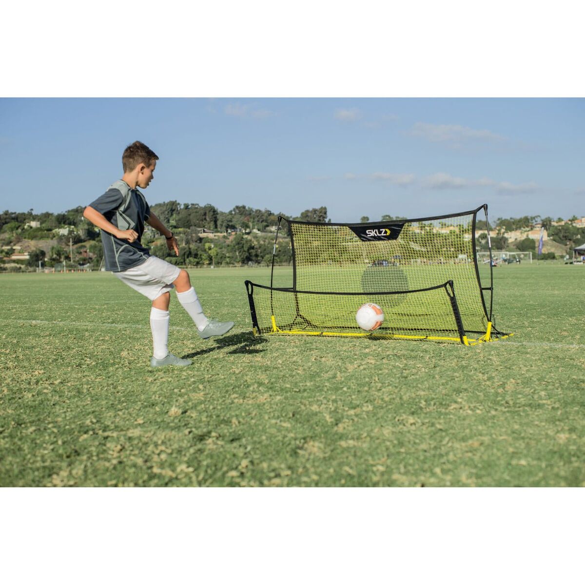 soccer trainer goal