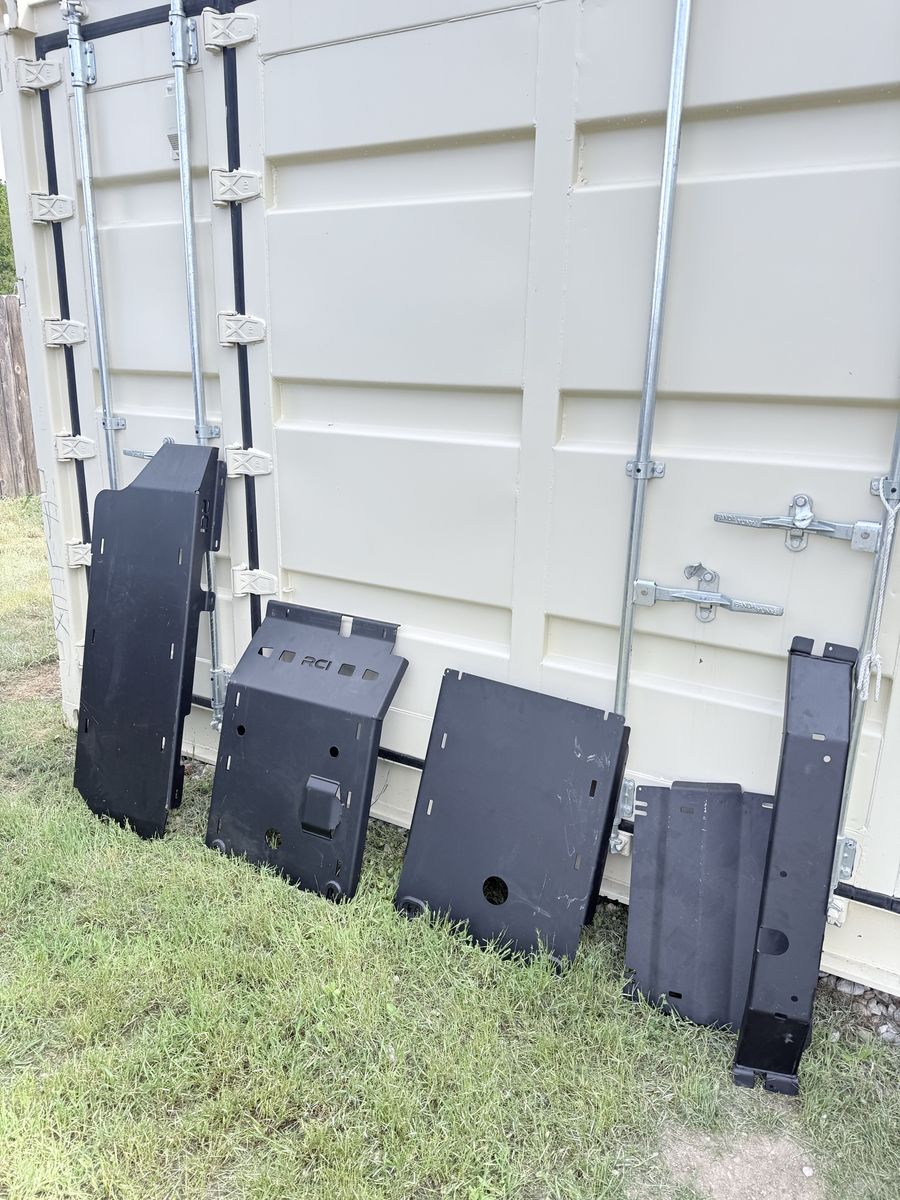 RCI steel skid plate package 4Runner & GX