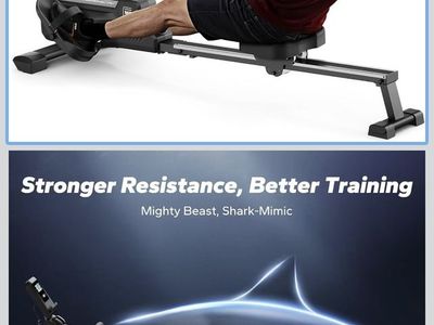 MERACH Foldable Rowing Machines for Home