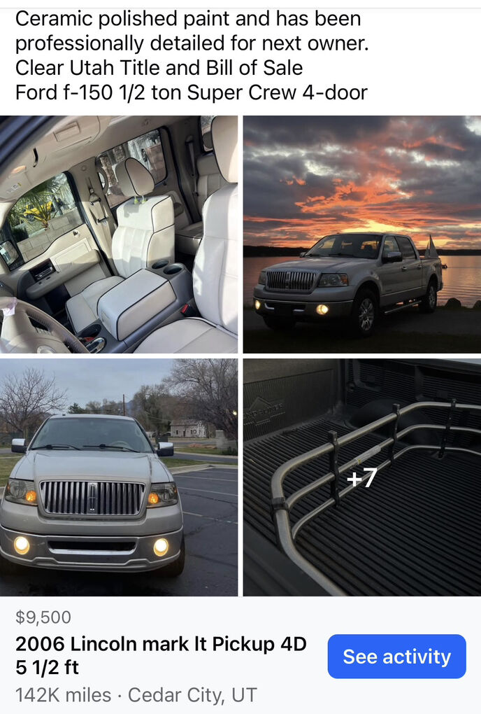 2006 Lincoln Mark LT Base