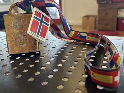 3-1/2 high MOEN Cowbell Limit Ed 9/50