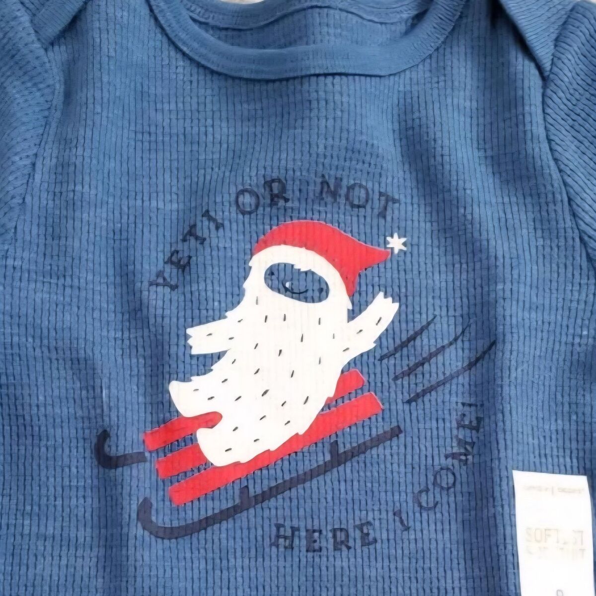 New Winter Baby Onesie 9 mos