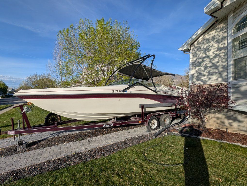 1993 24' open bow boat
