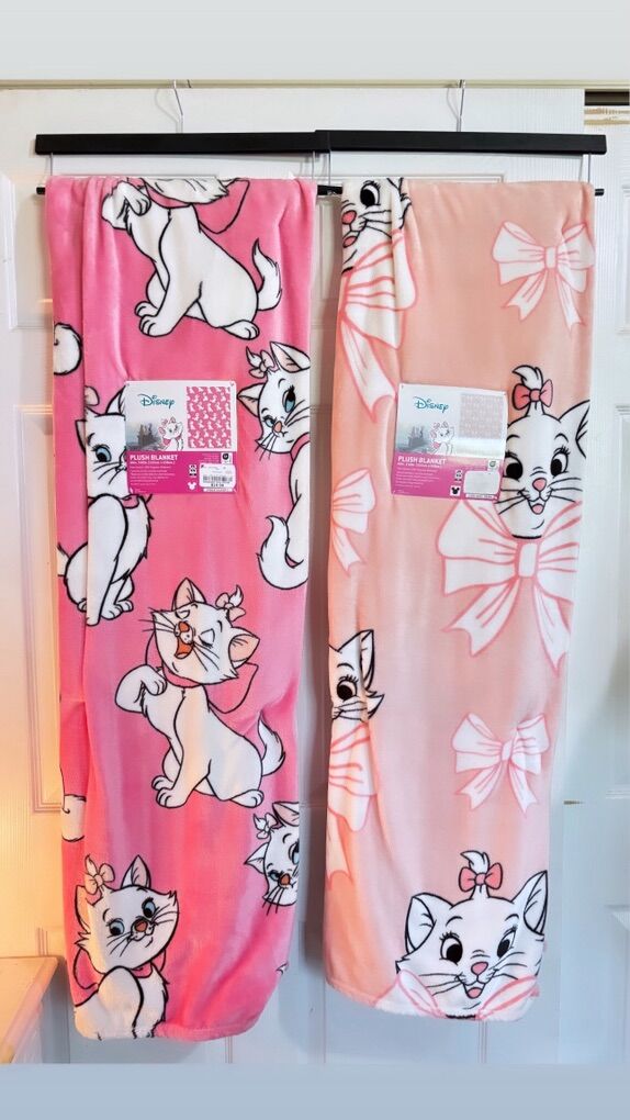 Pink Marie Aristocats Blankets