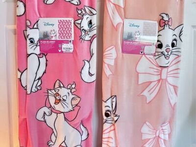 Pink Marie Aristocats Blankets