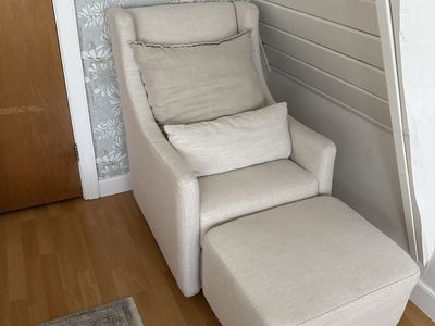 FREE glider chair and stool - must pick up by 8/31