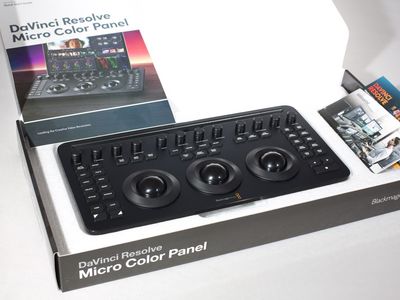 Blackmagic Design DaVinci Resolve Micro Color Panel w/ Original Box