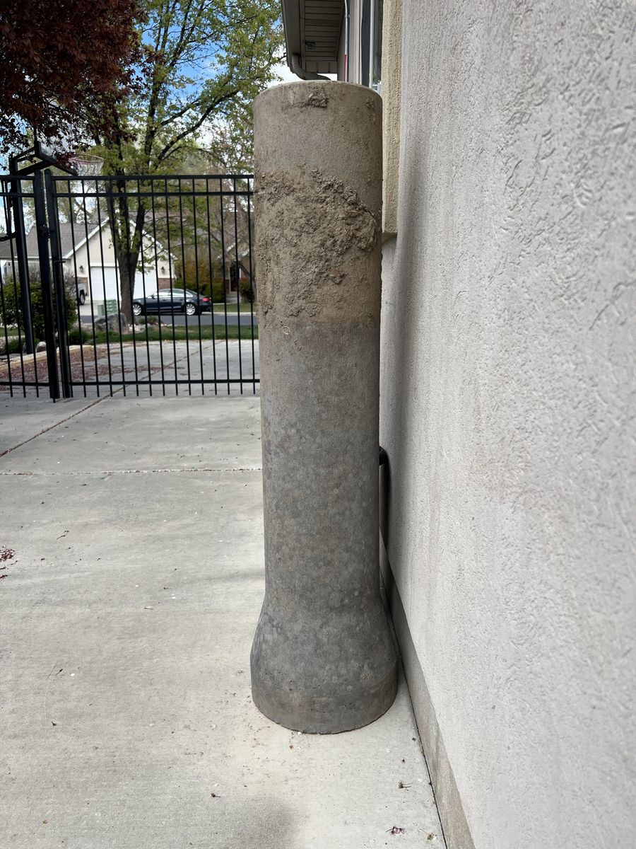 Concrete Drinking Fountain