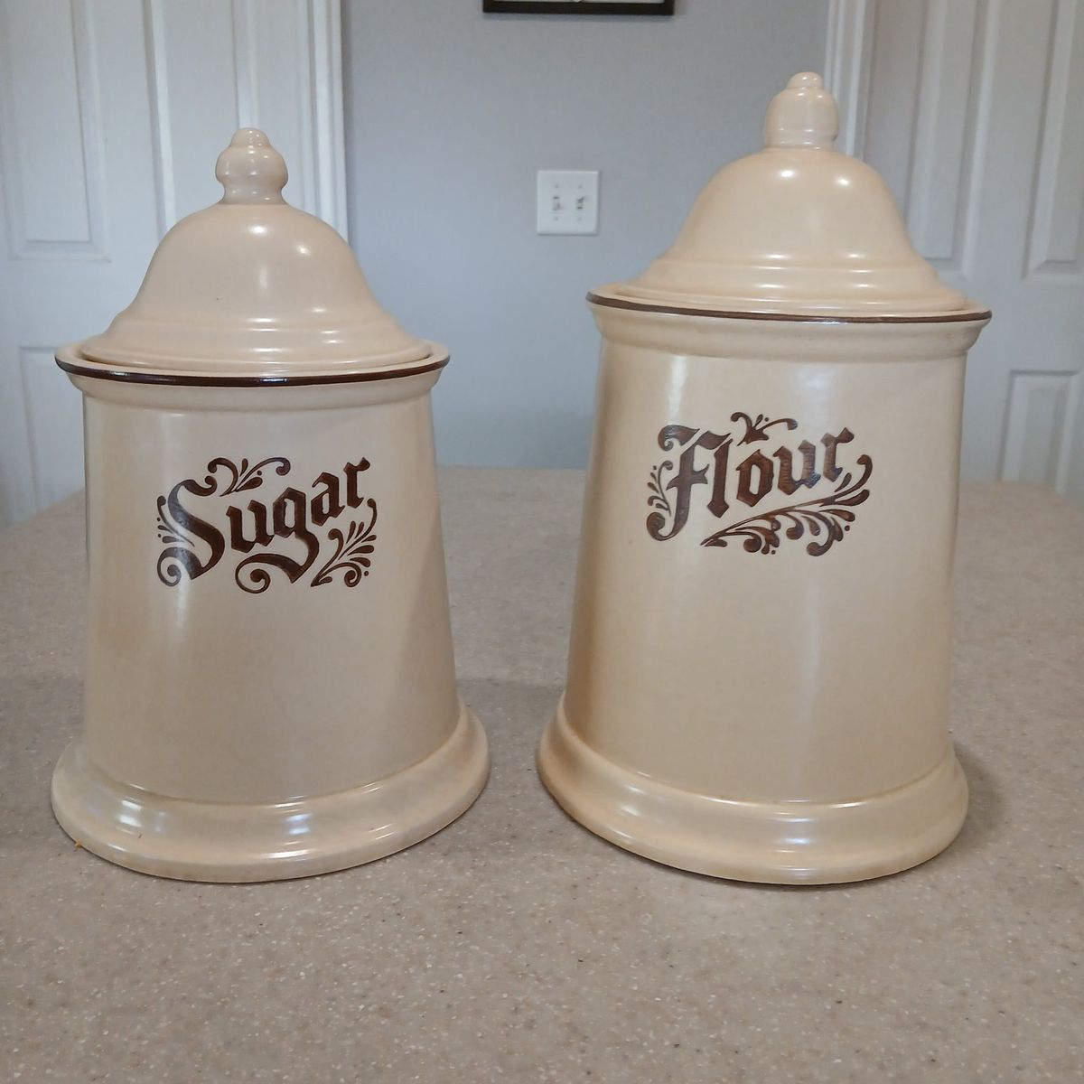 Pfaltzgraff canisters