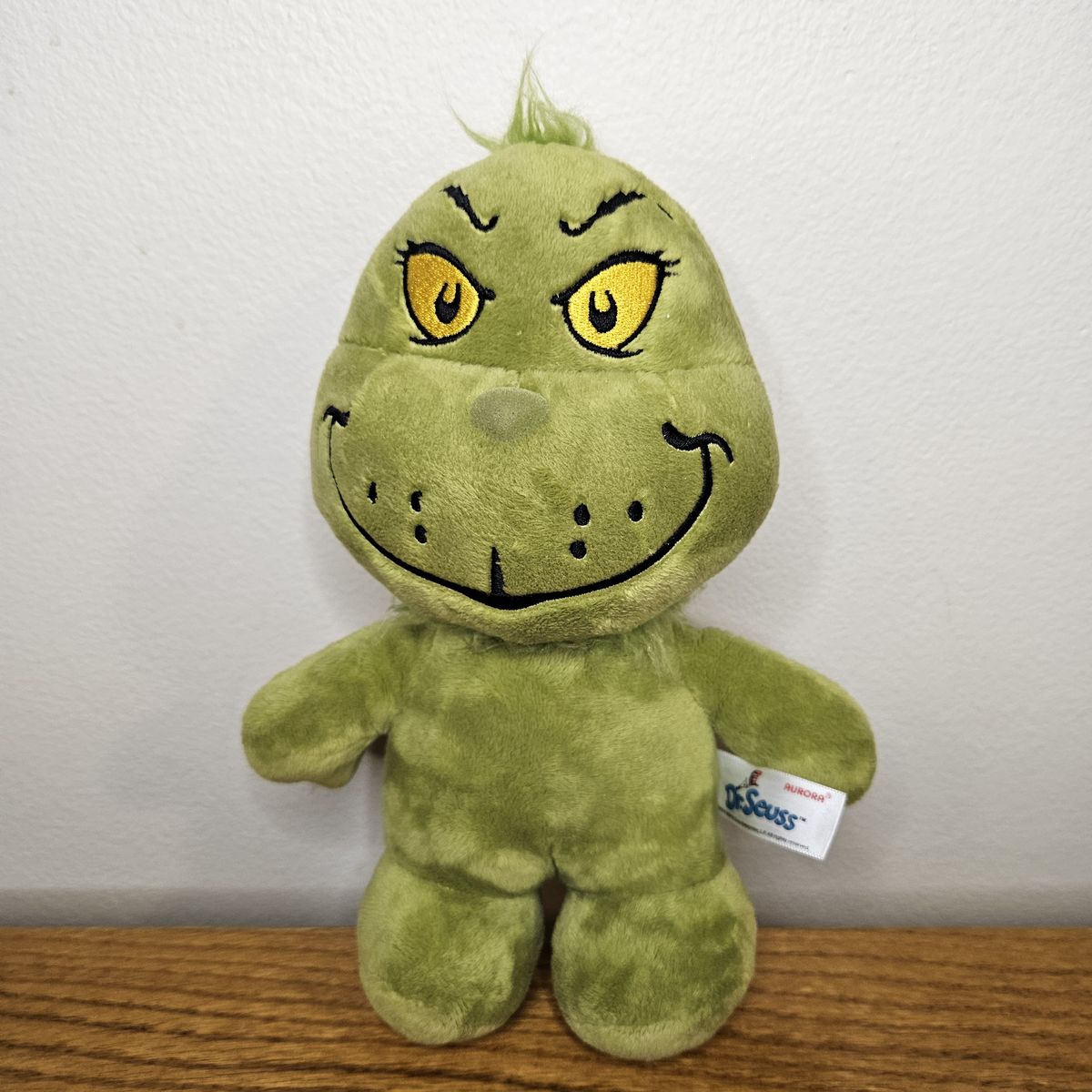 Collectible Dr. Seuss The Grinch Plush - Aurora Brand (apx 9.5")
