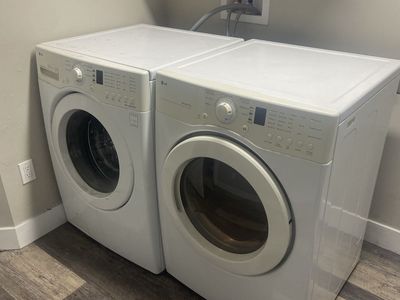 LG Washer and Dryer