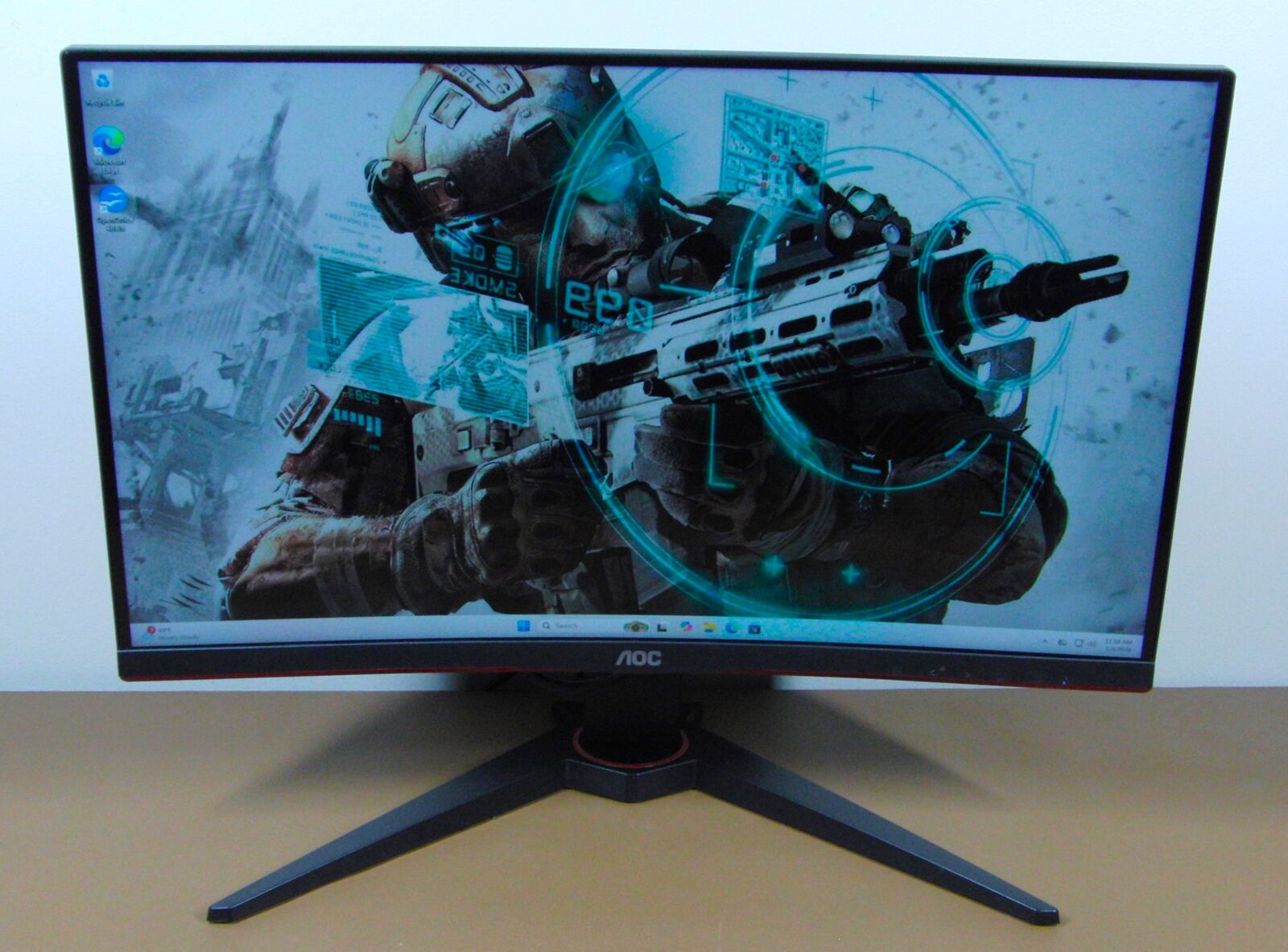 AOC C24G1A 24” 1080p 165Hz Curved Gaming Monitor