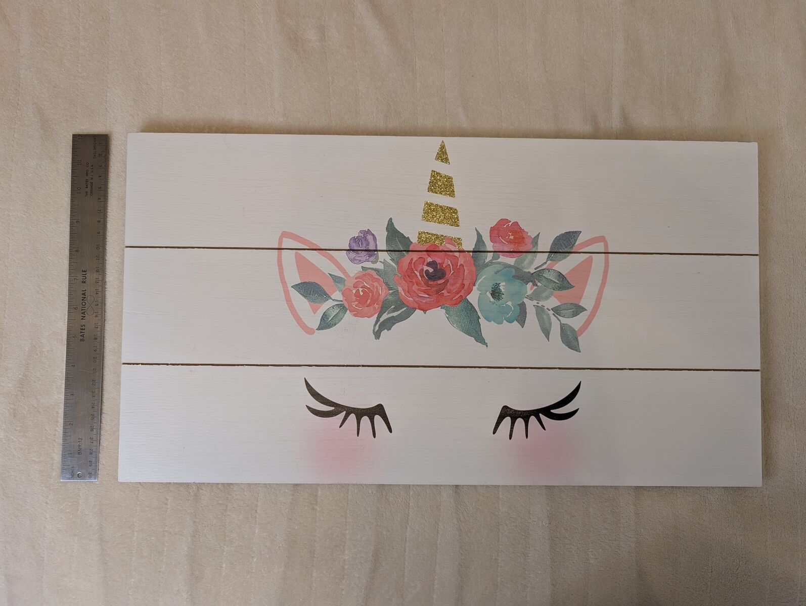 Unicorn Wall Art – Nursery / Kids Room Decor