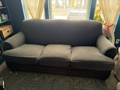 Tan Fabric Couch